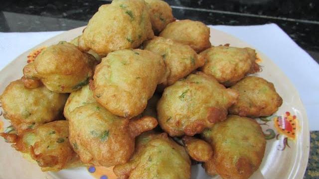 Bolinho De Chuchu Ralado Frito