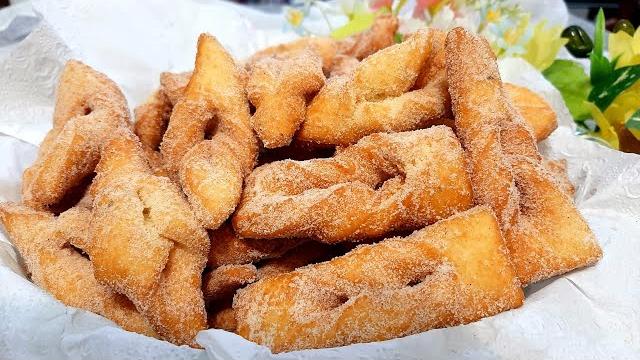 Cueca Virada ou Crostoli? Receita Fácil