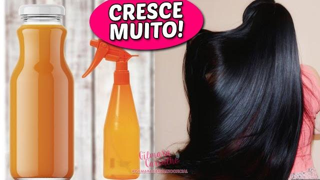 Mistura Potente Para O Cabelo Crescer