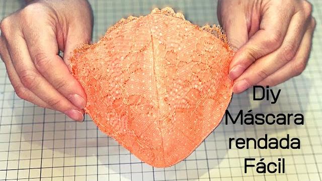 Como Fazer Máscara Fashion Com Molde Fácil – Sem Elástico Na Orelha