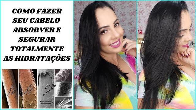 Como Fazer Seu Cabelo Absorver Toda Hidratação