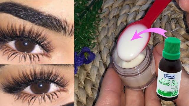 Uma Misturinha Potente Para Aumentar seus Cílios e Sobrancelhas