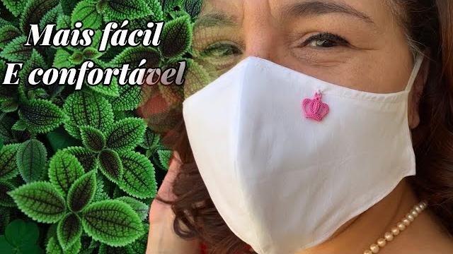 Como Fazer Uma Máscara de Proteção Mais Fácil e Confortável