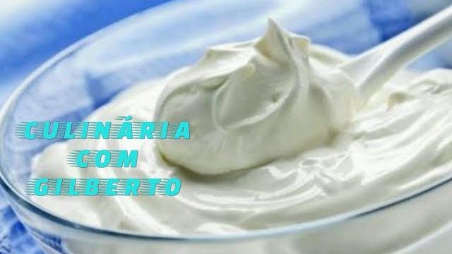 CREME DE LEITE CASEIRO ESPECIAL COM 3 INGREDIENTES