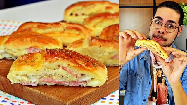 Enrroladinho De Presunto E Queijo