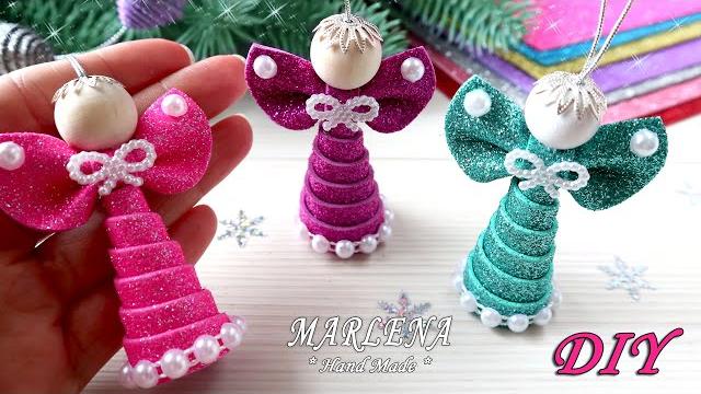 Mini Anjinhos em E.V.A Feitos em Apenas 5 Minutos