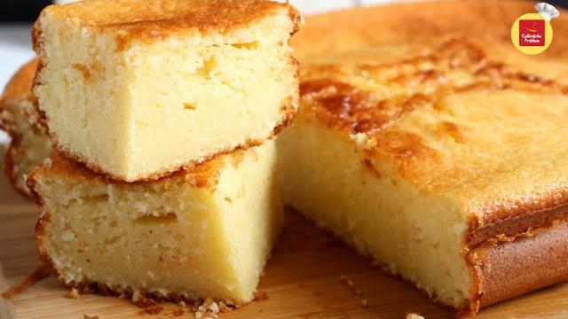 Sensacional Bolo De Queijo Parmesão