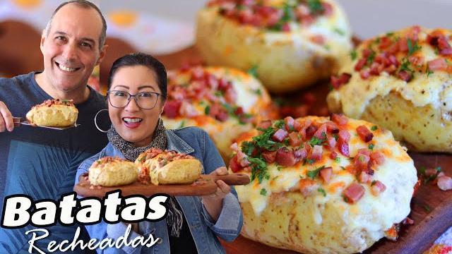 A Melhor Batata Recheada E Assada Da Sua Vida
