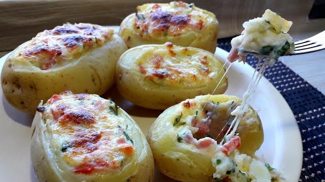 Batata Recheada De Forno
