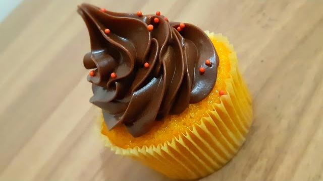 CupCake De Cenoura Com Chocolate