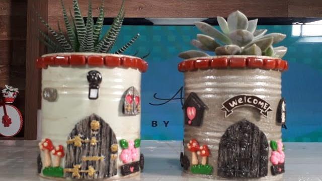 Ideia Incrível Com Latas – Diy Latas Decoradas