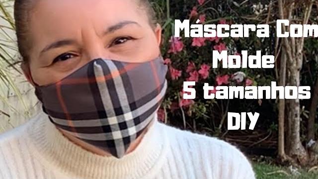 Máscara Com Elástico Regulável