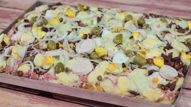 Pizza Portuguesa Super Crocante