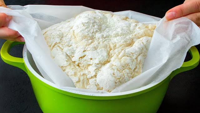 Receita De Pão Sem Amassar