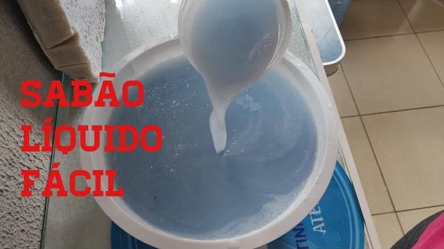 Sabão Liquido Clareador Super fácil de Fazer