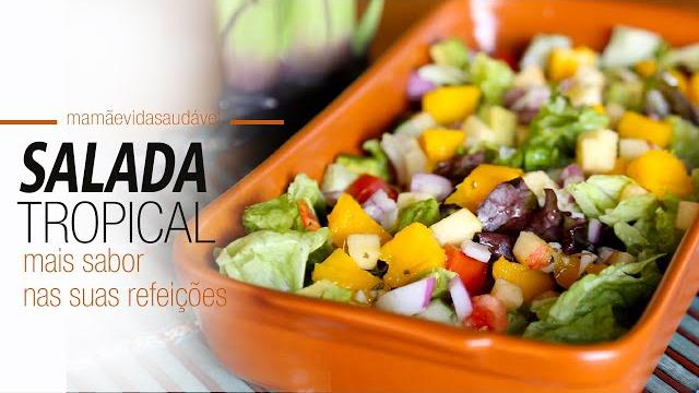 Salada Refrescante Tropical
