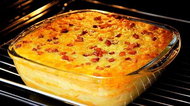 Travessa Super Recheada Com Purê De Batata