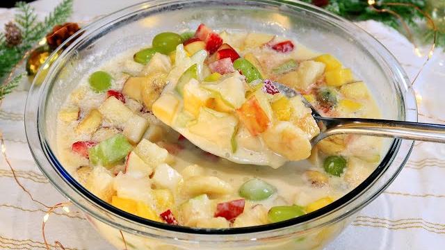 Salada De Frutas Super Cremosa
