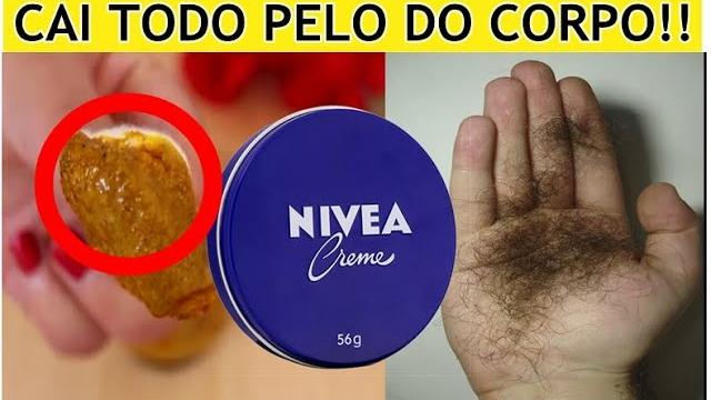 Creme Para Cair Todo O Pelo Do Corpo