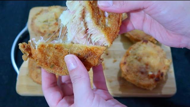Rondelli Frito Com Massa De Pastel