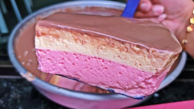 Maravilhosa Sobremesa De 3 Cores