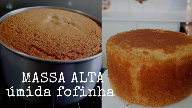 Massa De Bolo – Perfeita Para Festas