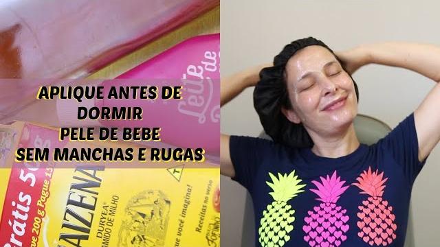Aplique Antes de Dormir e Tenha Uma Pele Mais Jovem