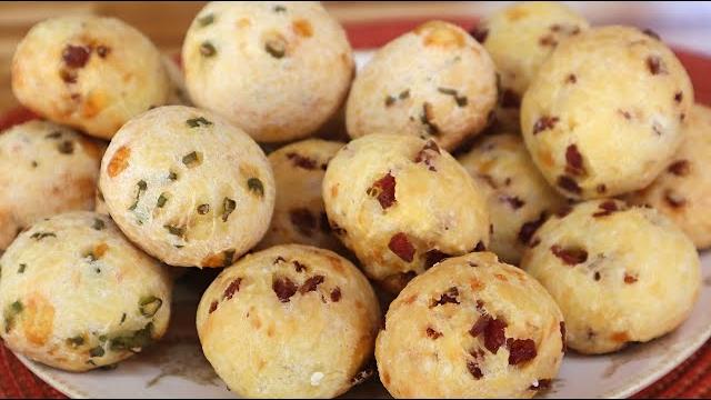 Maravilhoso Pão De Queijo Recheado Com Calabresa