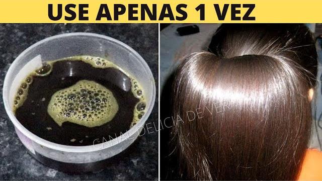 Cabelos Longos, Brilhantes e Sedosos – Aplique 1 Vez e Descubra o Resultado