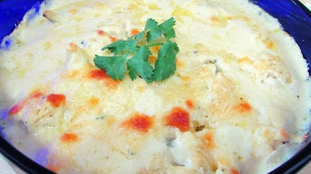 Couve-Flor Gratinada Com Molho Especial