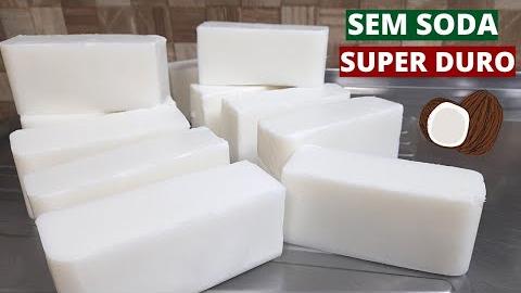 Sabão de Coco em Barras Super Duro – Deixe Suas Roupas Brancas e Cheirosas