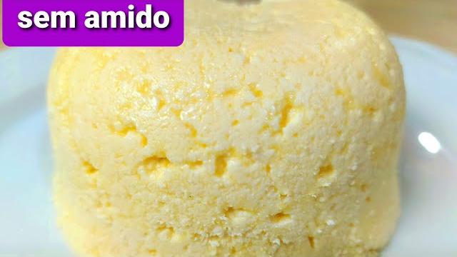Em Minutos Você Faz Esse Queijo Com Leite de Caixinha e Sem Amido