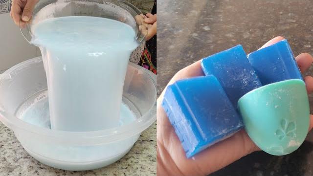 Tem Sabão de Mercado Aí? Então Vamos Fazer Um Sabão Caseiro Sem Soda e Sem Baba!