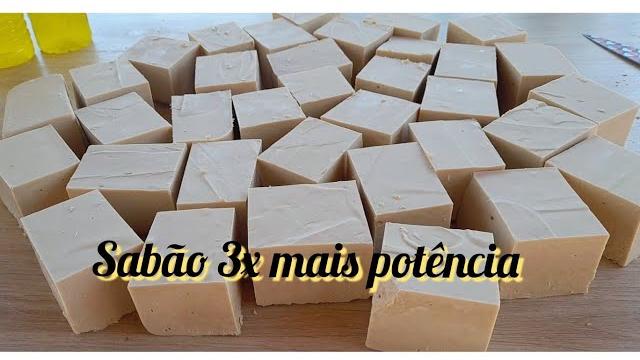 Sabão Caseiro 3 X Mais Potente Com 3 Litros de Óleo