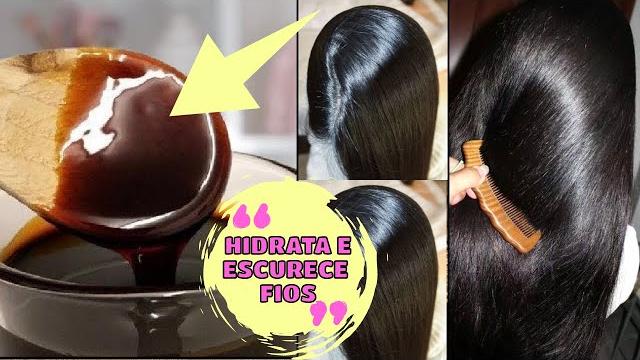 ALISAMENTO NEGRO PERMANENTE EM CASA – CABELO LISO E ESCURO EM MINUTOS