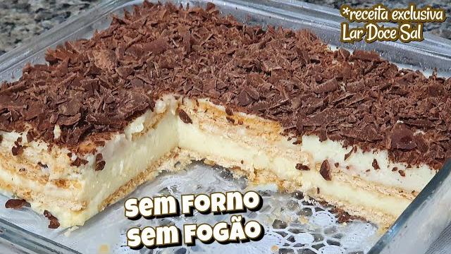 Não Vai ao Fogo, Fácil, é só misturar! Sobremesa Incrível