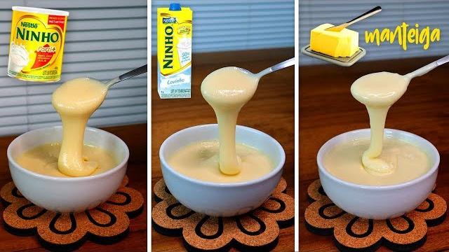3 Modos de Preparo de Receitas de Leite Condensado Caseiro