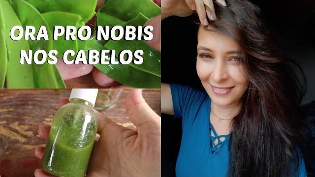 Tônico Ora Pro Nobis –  Para Queda e Quebra de Cabelo