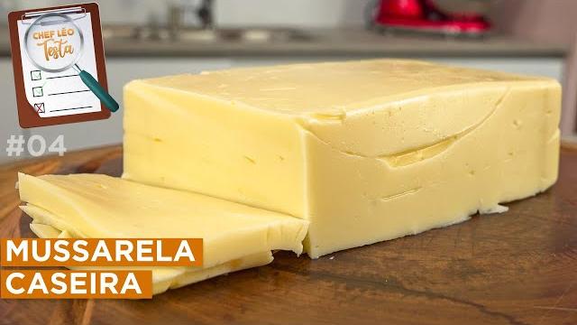 Maravilhoso Queijo Mussarela Caseiro