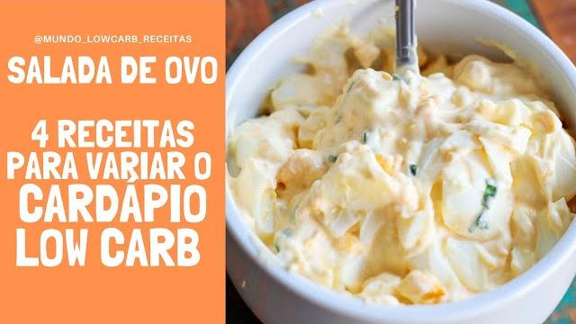 4 Receitas Para o Cardápio Low Carb