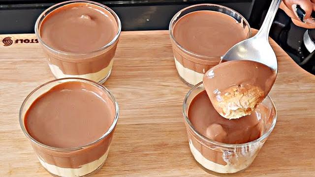 Sobremesa de Abacaxi e Chocolate – Fácil de Rápida