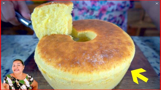 Bolo de Tapioca – Super Fofinho e Gostoso