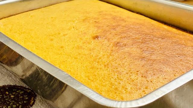 Bolo de Milho Super Cremoso – Tudo no Liquidificador