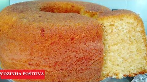 Delicioso Bolo Simples –  Derrete na Boca