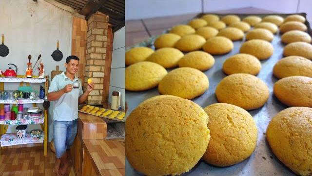 Broa de Fubá – Assada no Forno a Lenha