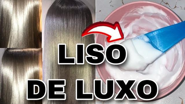 Cabelo Liso de Luxo – Desmaia Raiz na Hora