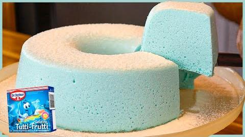 Maravilhoso Pudim de Tutifruti – Feito com Gelatina