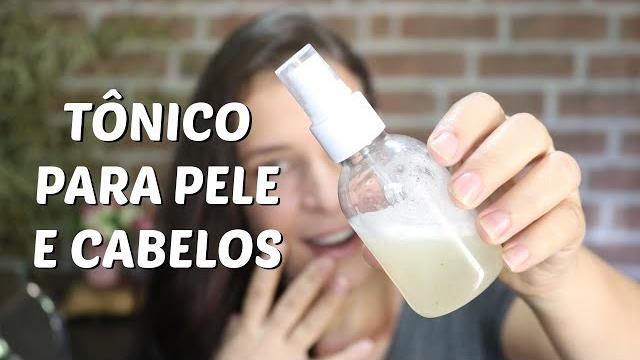 Tônico de Babosa – Clareia a Pele, Alinha os Fios, Tonifica e Hidrata