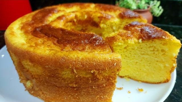 Delicioso Bolo de Fubá – Simples e Fácil