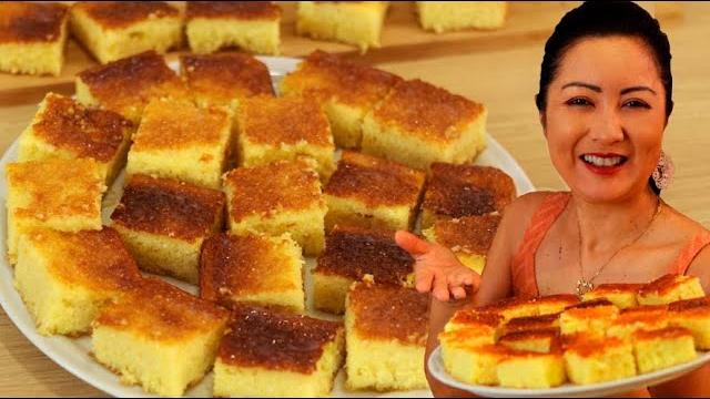 Incrível Bolo Queijadinha Ultra Úmido